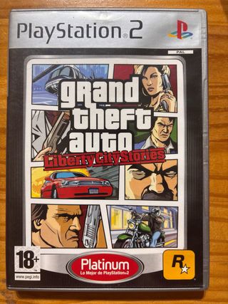 GTA Liberty City Stories - PS2 Platinum