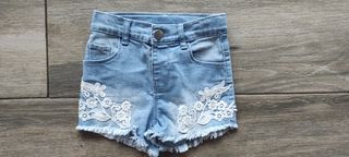 Shorts vaqueros niña 2-3 años