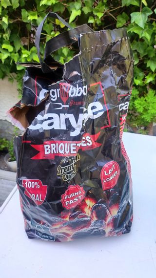 Ahumador barril BBQ negro