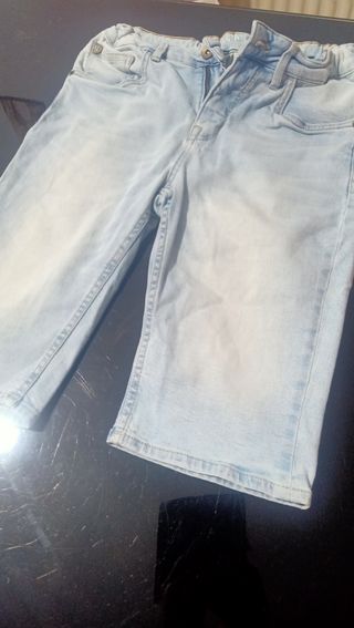 Shorts vaqueros niño