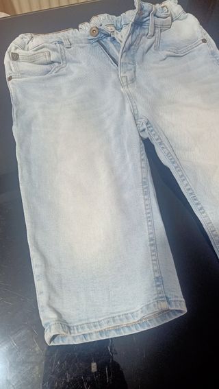 Shorts vaqueros niño