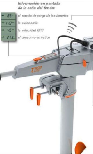 Motor fuera borda eléctrico Travel 503S solo motor