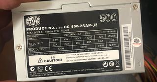 Alimentatore Cooler Master RS-500-PSAP-J3 500W