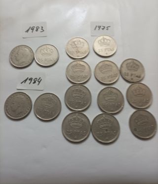 Lo monedas España 1975-1984
