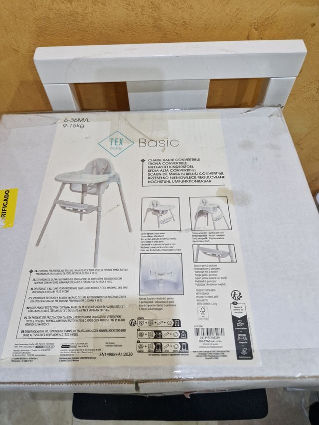 Trona convertible Basic Tex Baby