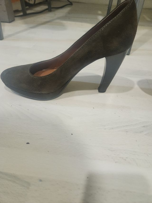 Tacones BOSS ORANGE - Verde oliva