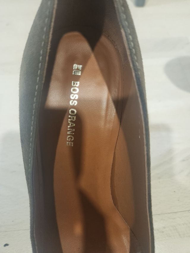Tacones BOSS ORANGE - Verde oliva