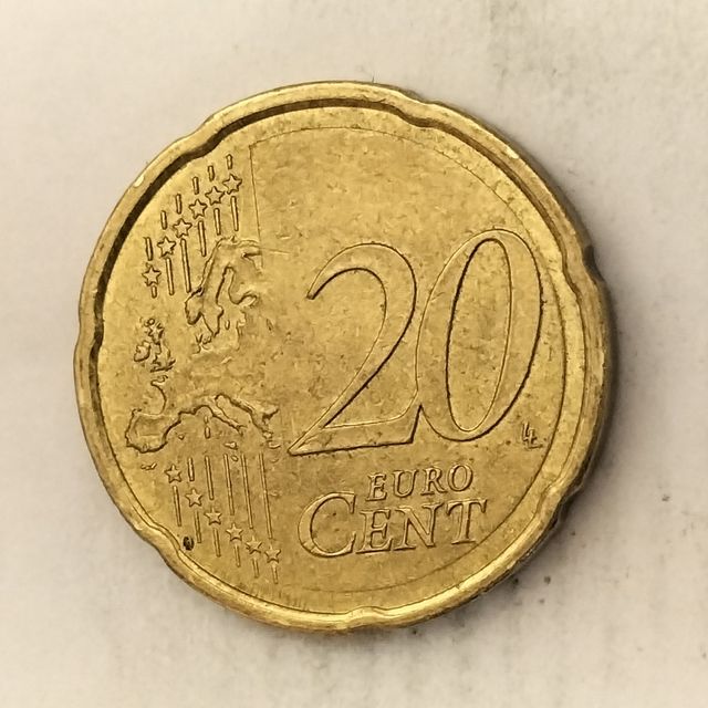 10-03909-España 20 cent € -  2019 - cuños rotos no