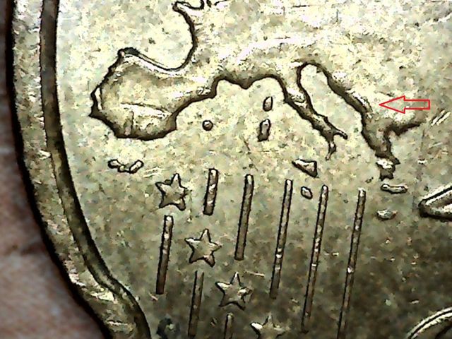 10-03909-España 20 cent € -  2019 - cuños rotos no