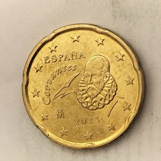 10-03911-España 20 cent € -  2023 cuño laminado -