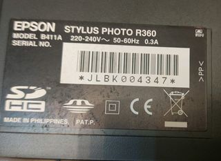 Repuestos Epson Stylus Photo R360