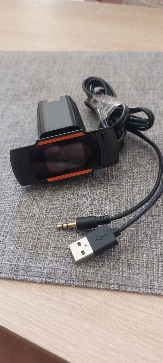 Cámara web con micro - negra