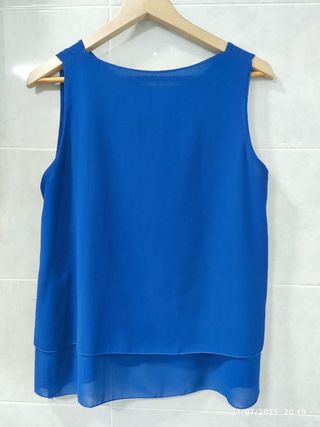 4 blusas verano: azul, verde, mostaza