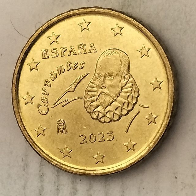 10-03918-España 10 cent € -  2023- linea en el cos