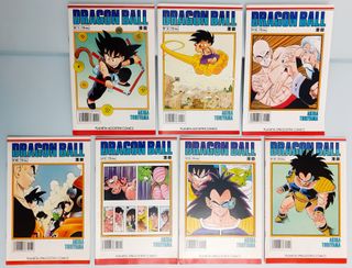 7 cómics Bola de Dragon Ball serie Blanca Español!