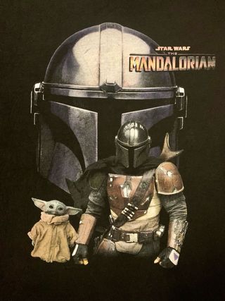 Camiseta Mandalorian Star Wars talla-M