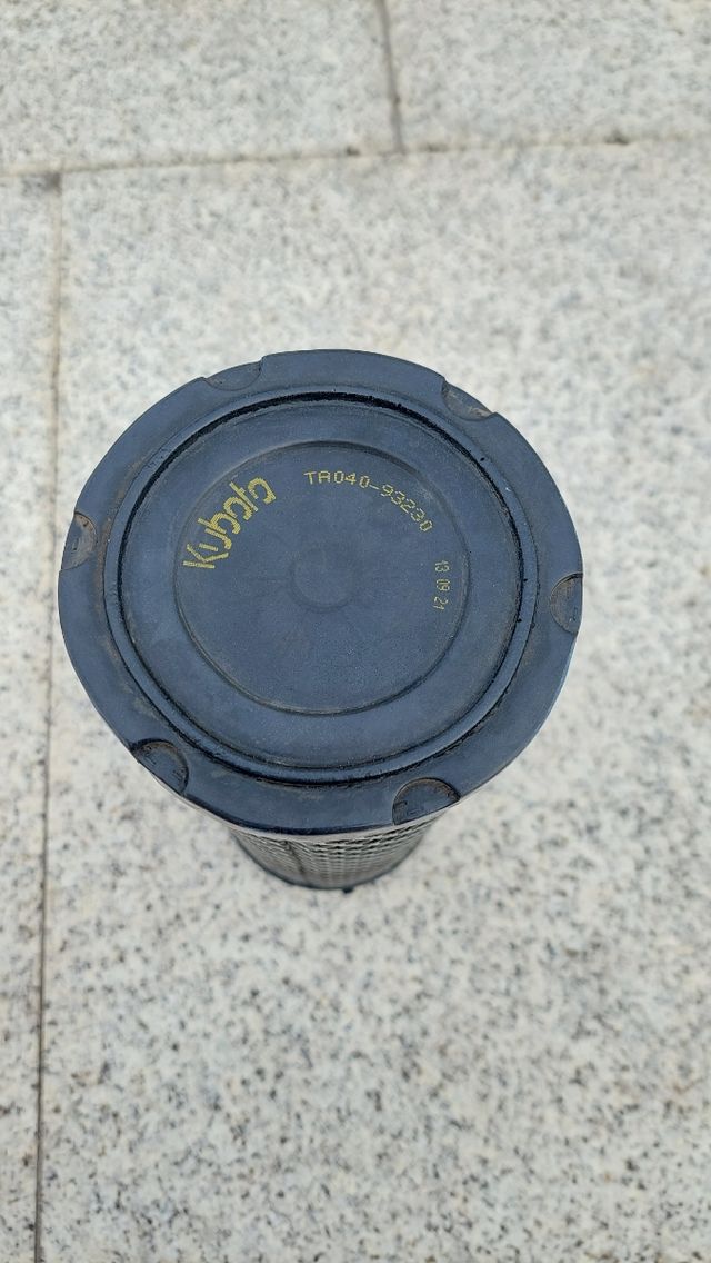 Filtro aire maquinaria Motor Kubota Tractor Pala