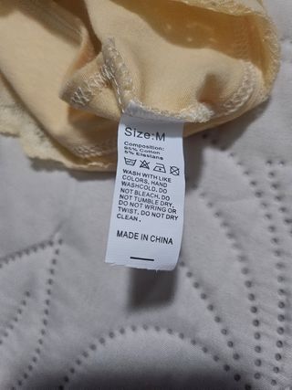 Braga beige encaje