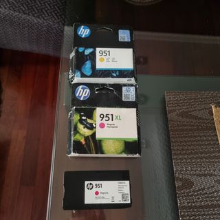 Cartuchos color HP 951.