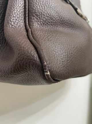 Borsa a spalla marrone elegante