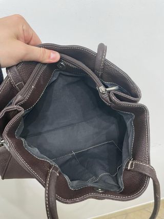 Borsa a spalla marrone elegante