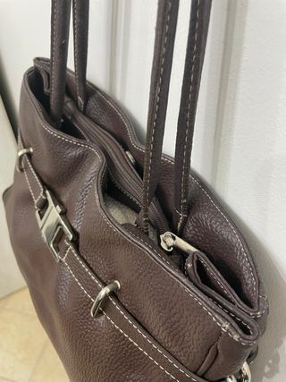 Borsa a spalla marrone elegante