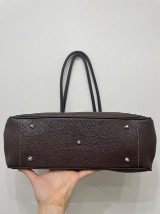 Borsa a spalla marrone elegante