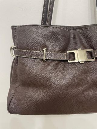 Borsa a spalla marrone elegante