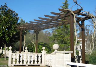 Pérgola jardín - aluminio
