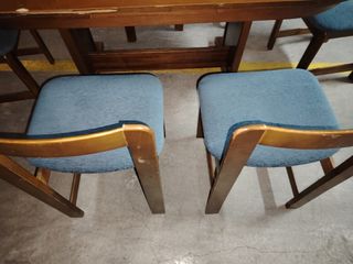Mesa ovalada + 6 sillas