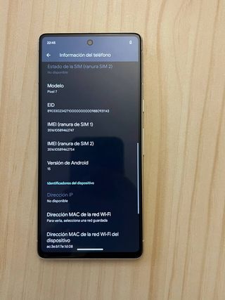 Google Pixel 7 5G 128GB  -Verde