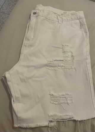 Pantalones rotos talla grande hombre