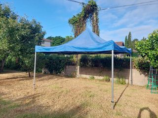 Carpa Plegable Azul 5x5m