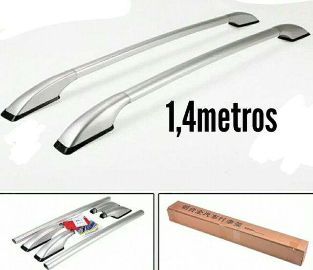 Par de portaequipajes de Techo superior para coche