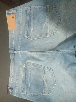 Shorts vaqueros hombre