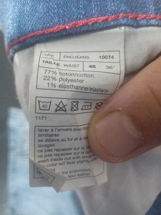 Shorts vaqueros hombre