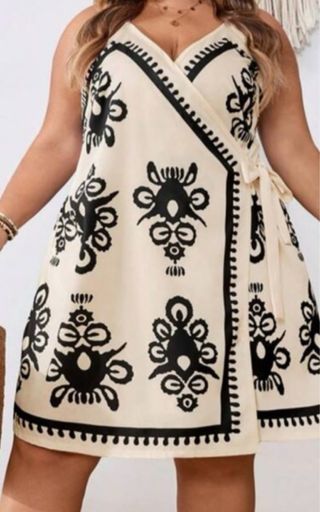 Vestido veraniego talla grande