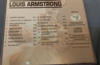 3 CDs Louis Armstrong . Recopilatorio