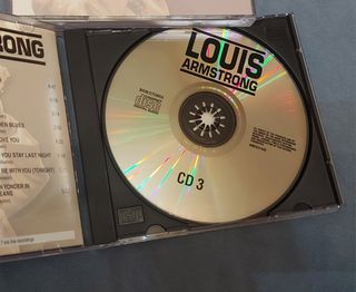 3 CDs Louis Armstrong . Recopilatorio