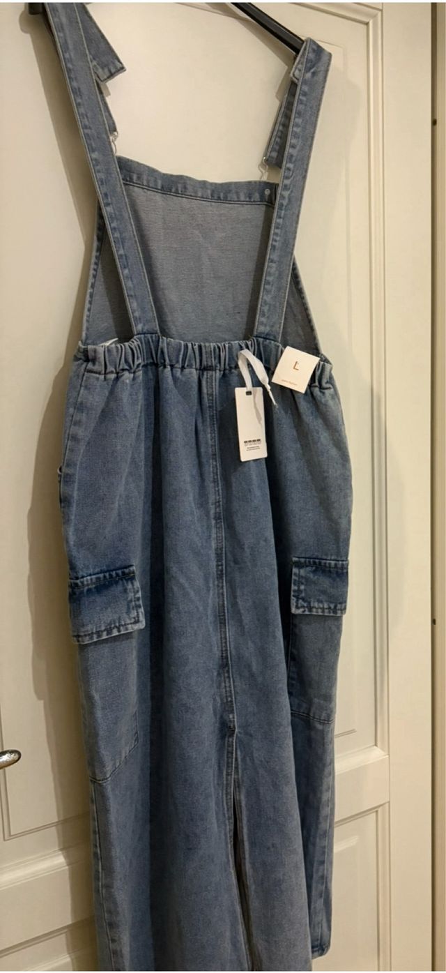 Vestito Jeans Lungo Tg L