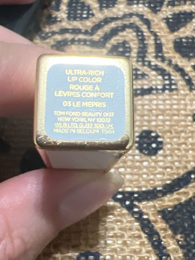 Brocha Guerlain + labial Tom Ford