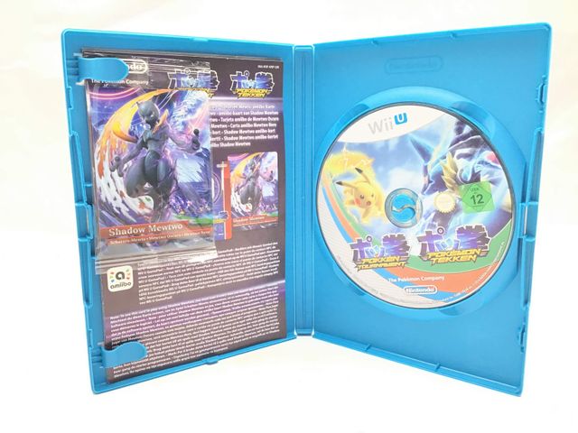 pokken tournament+tarjeta amiibo mewtwo oscuro wii u