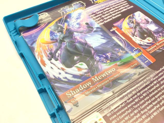 pokken tournament+tarjeta amiibo mewtwo oscuro wii u