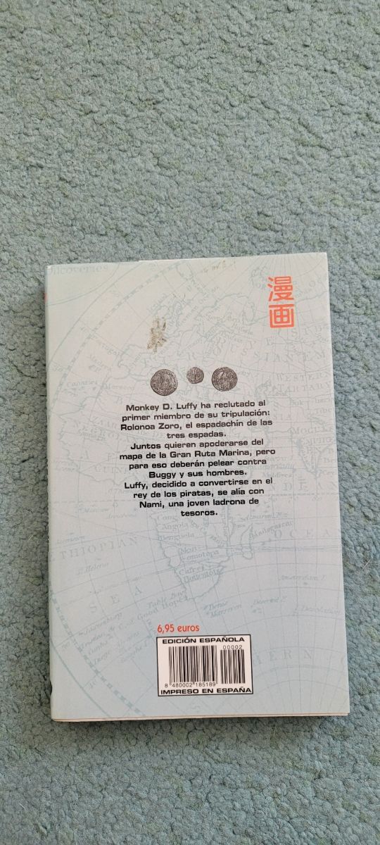 Manga One Piece tomos 1 y 2