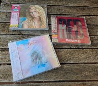 Lote Taylor Swift CDs Japón