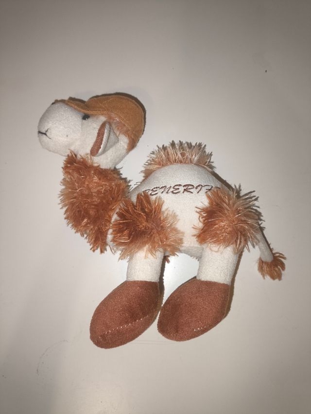 Peluche camello Tenerife souvenir