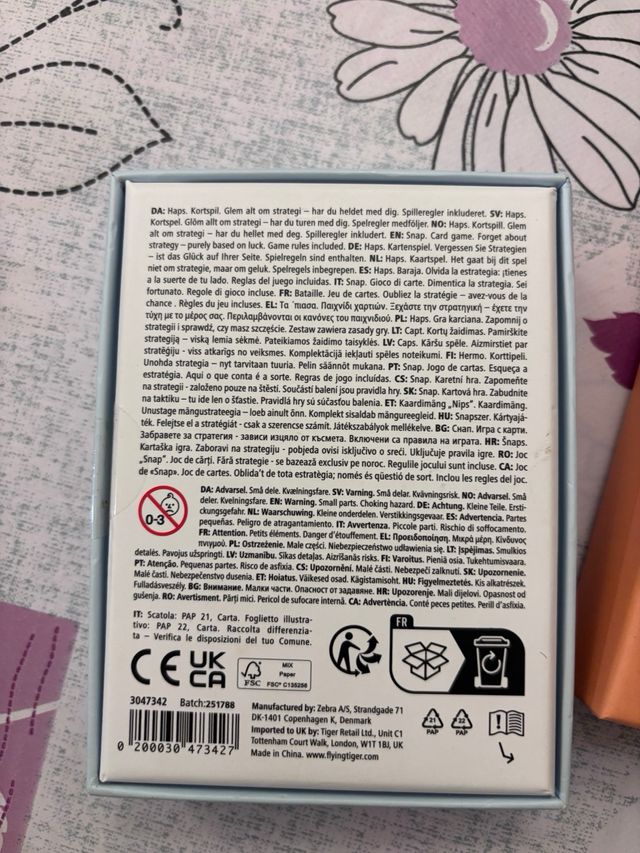 Giochi carte: Haps Snap & Skattejakt