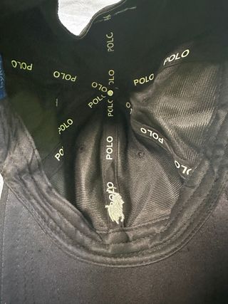 Cappellino Polo Uomo Nero