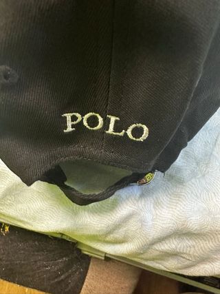 Cappellino Polo Uomo Nero
