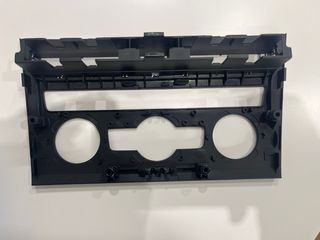 Carátula clima negro mate Seat Leon mk3 5F
